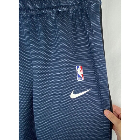 Nike Pants Mens L Blue NBA Philadelphia 76ers Dri Fit Tear Away Warm Up Pants - Picture 5 of 12